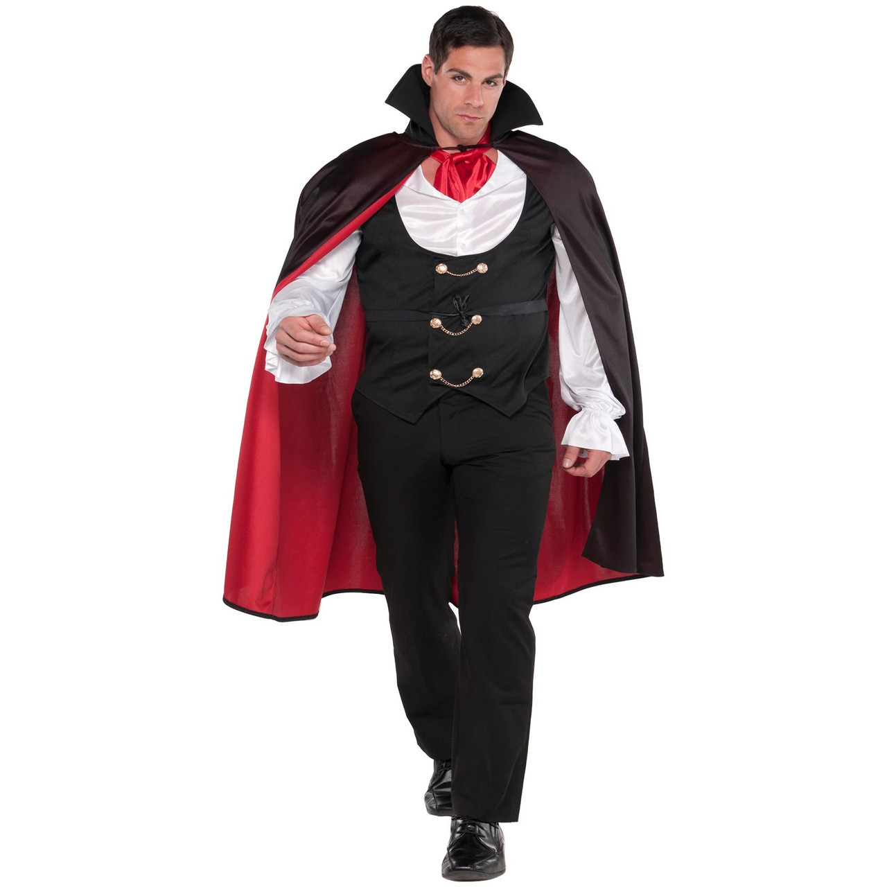 True Vamp Costume Mens Adult Plus 48 - 52 Vampire Dracula