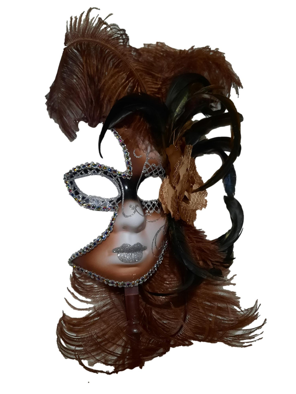 NEW Mardi Gras Masquerade Masks on a Stick FREE SHIPPING