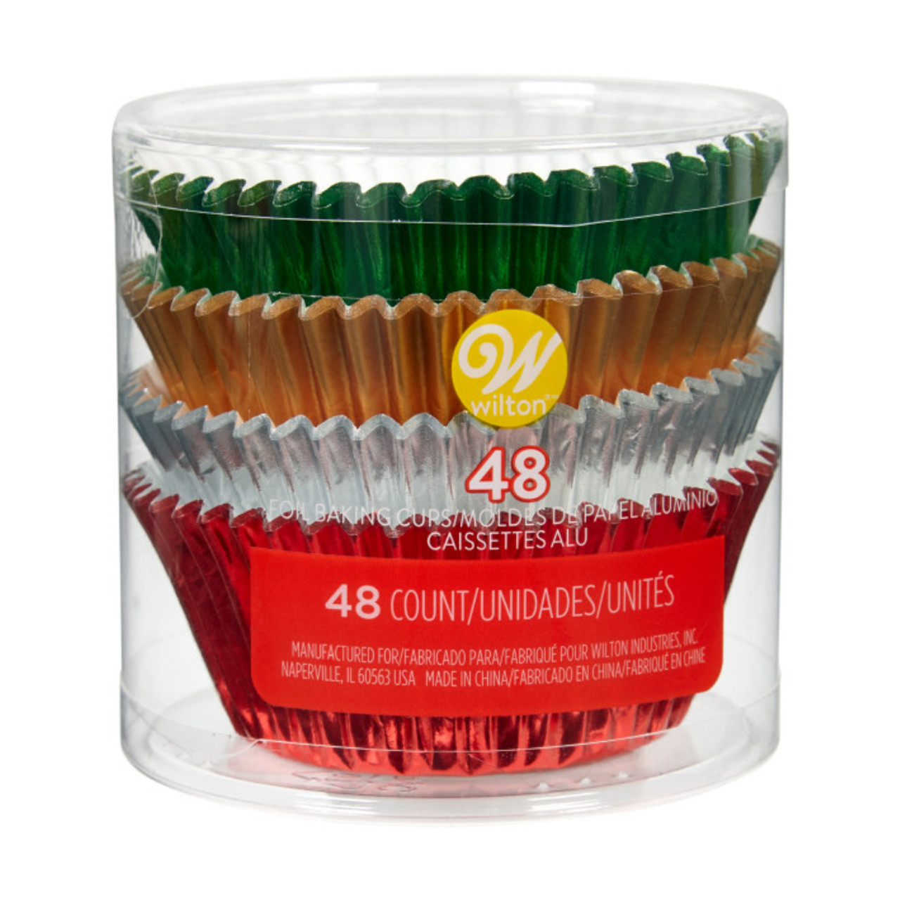 Meijer Baking Cups Foil, 48 Count