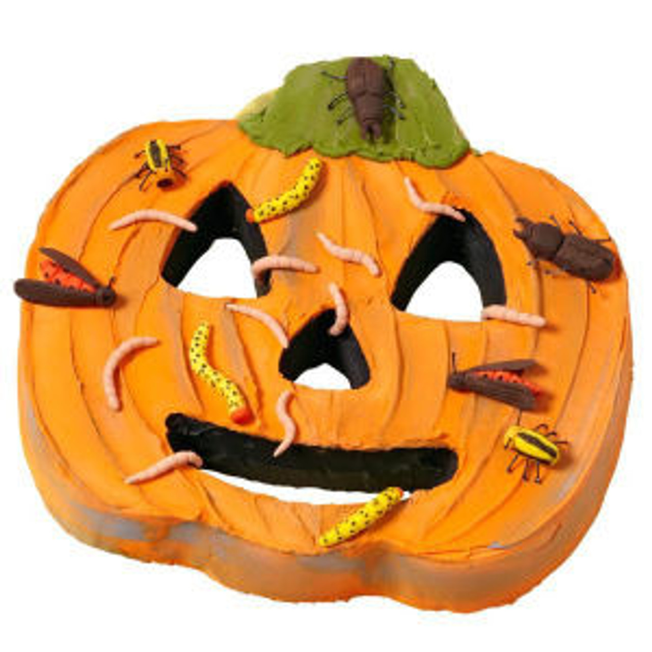 Halloween Non-Stick Pumpkin-Shaped Cake Pan, 11 x 10-Inch - Wilton