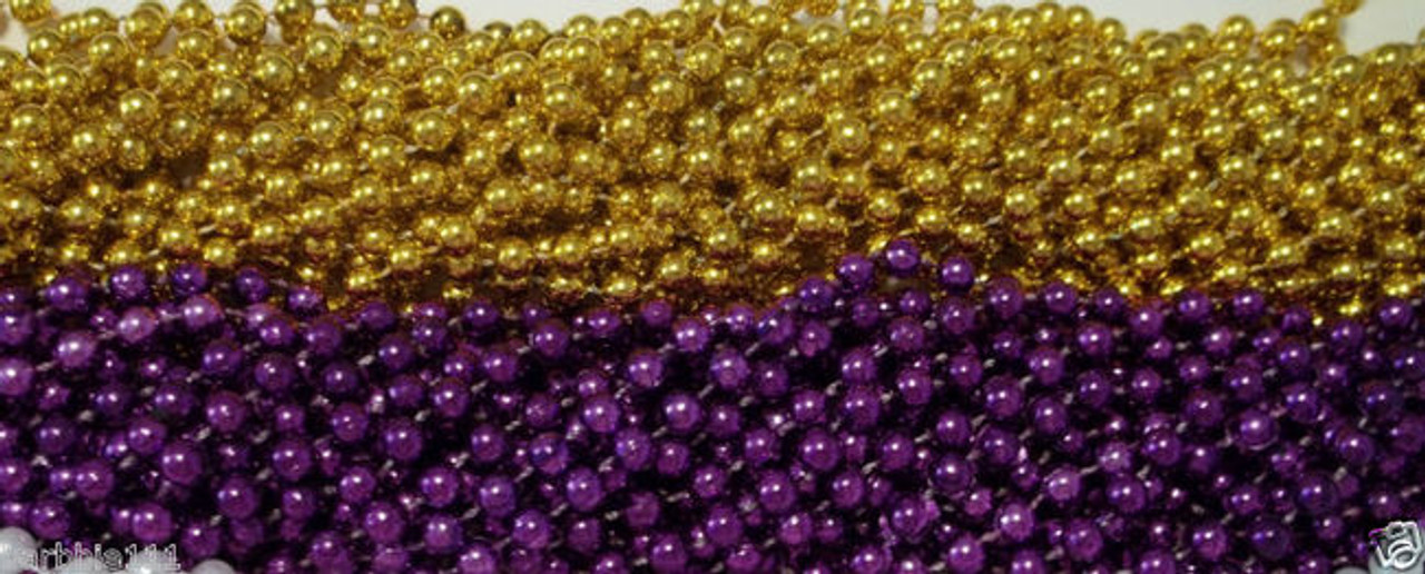 Purple Party Beads (48 per bag)