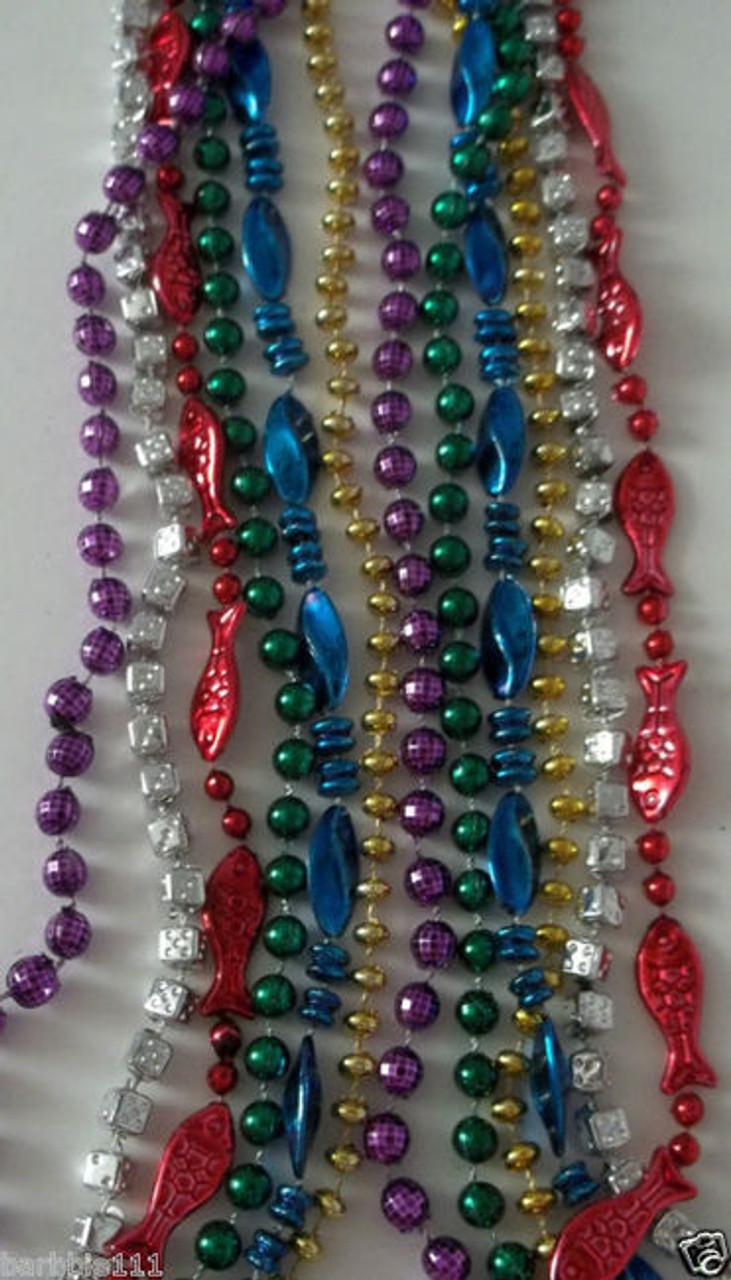 Amscan Rainbow Bead Necklaces