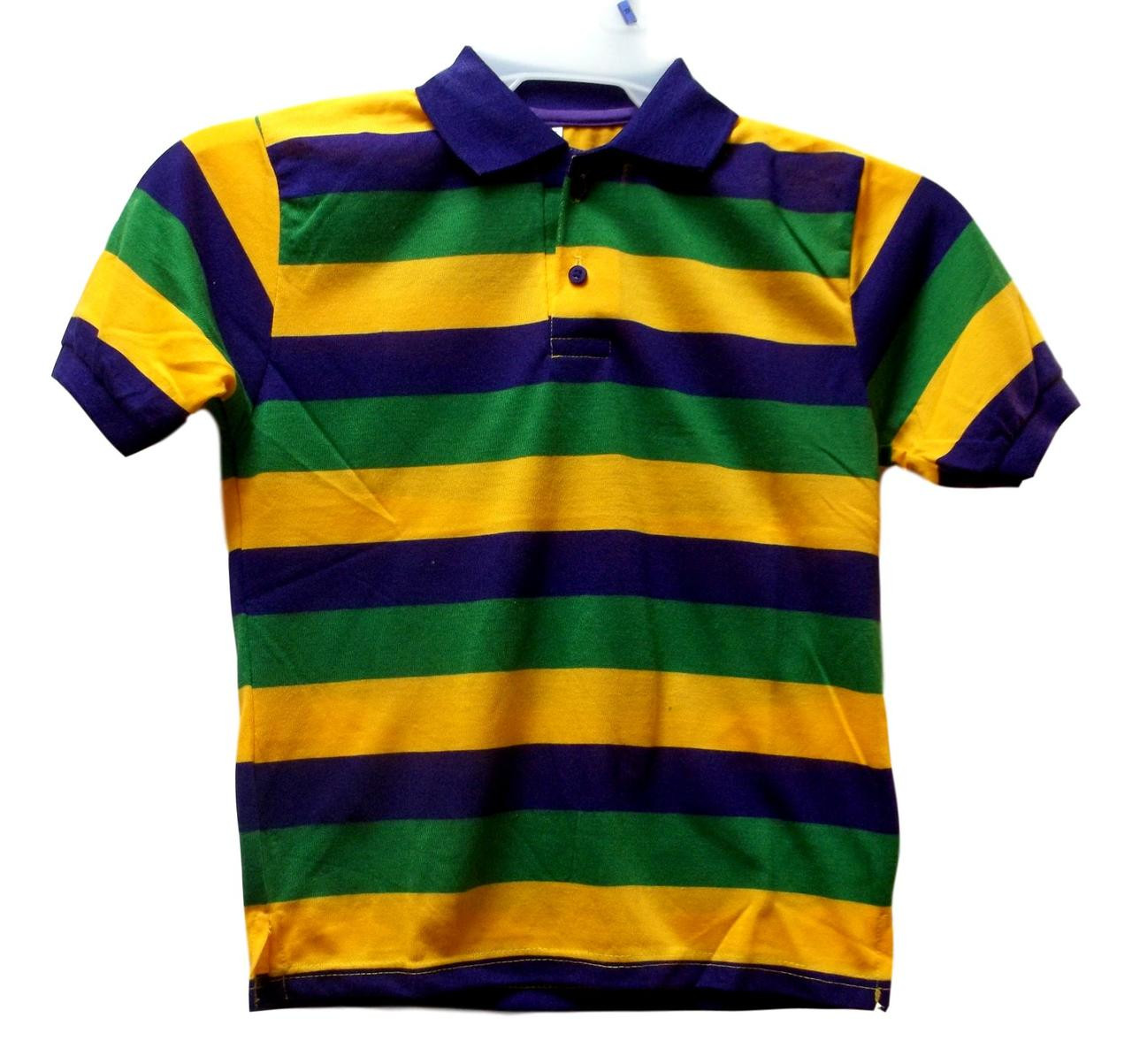 Mardi gras polo shirts clearance