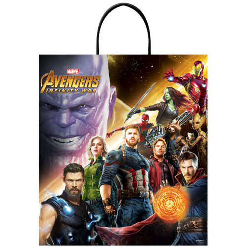 Deluxe Avengers Infinity War Halloween Treat Loot Tote Bag 16" x 14"