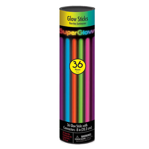 36 Glow Sticks Value Tube Multi Color 8 Inch 36 Glow Sticks Value Tube Multi Color 8 Inch