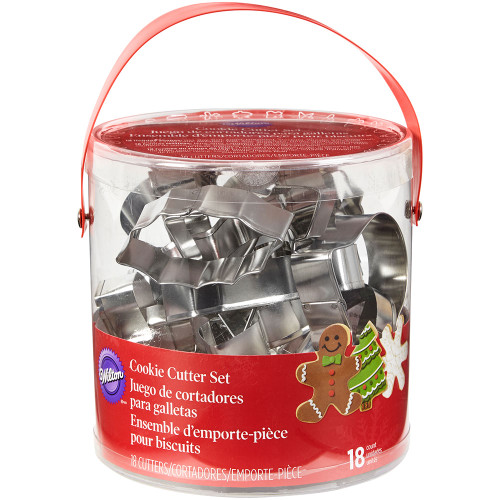 Wilton Cookie Cutter Tub 18pcs - Easter