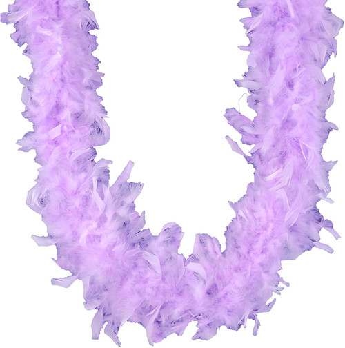 Lilac 45 gm 72 in 6 Ft Chandelle Feather Boa