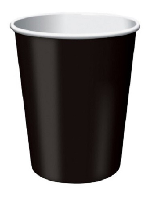 Black Velvet 9 oz Hot Cold Paper Cups 8 Ct Black Velvet 9 oz Hot Cold Paper Cups 8 Ct