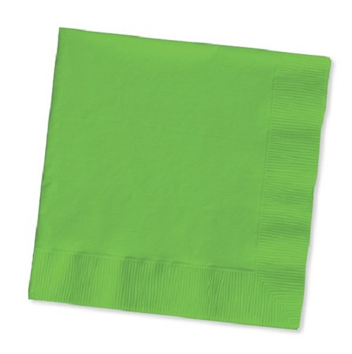 Citrus Green 2 Ply 20 Ct Beverage Napkins