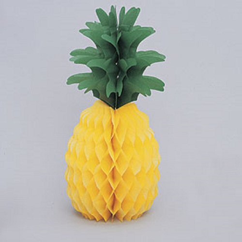 Honeycomb Pineapple 14 inch Summer Luau Centerpiece