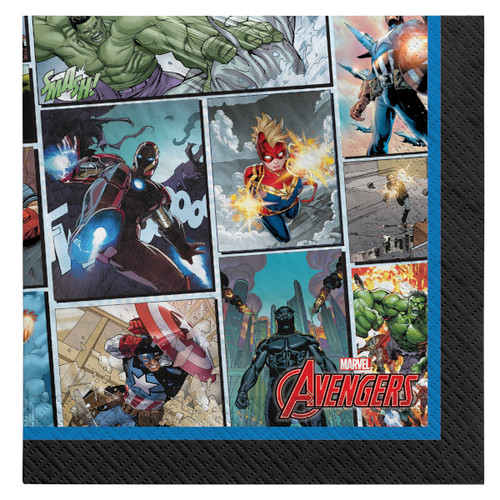 Avengers Powers Unite 16 Ct Luncheon Napkins Avengers Powers Unite 16 Ct Luncheon Napkins