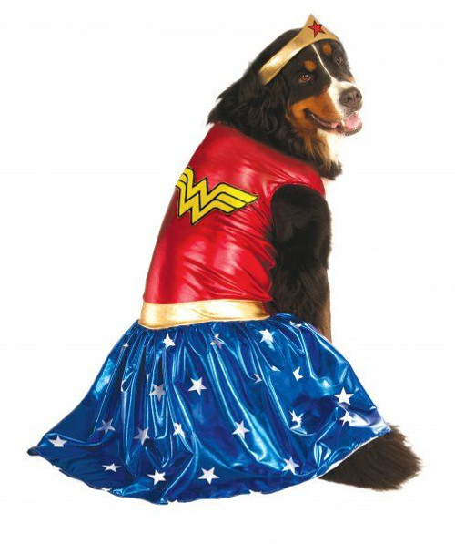 Big Dogs Wonder Woman XXXL Pet Costume Large Dog 3X Rubies Pet Shop
