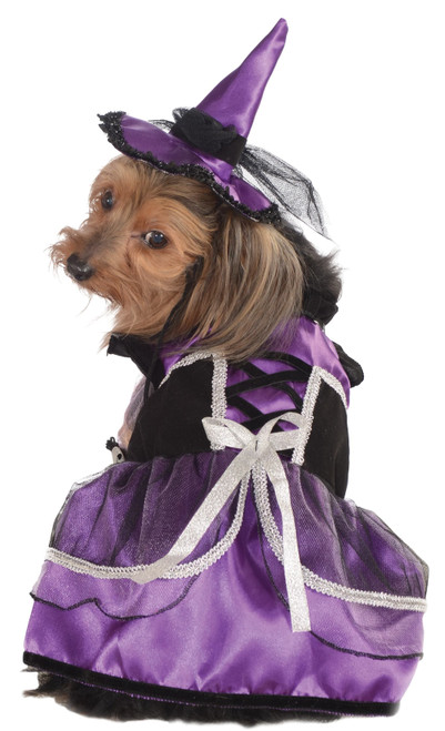 Purple Witch Large Dog Costume Rubies Pet Shop