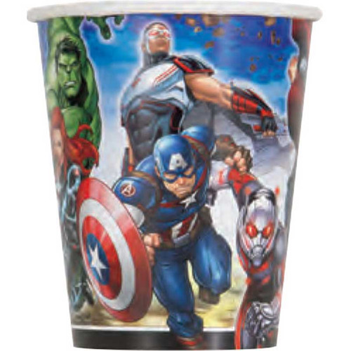 Avengers 9 oz Paper Cups 8 Ct Hot Cold