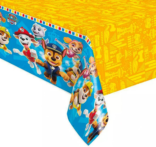 Paw Patrol Plastic Tablecover 54" x 84" 