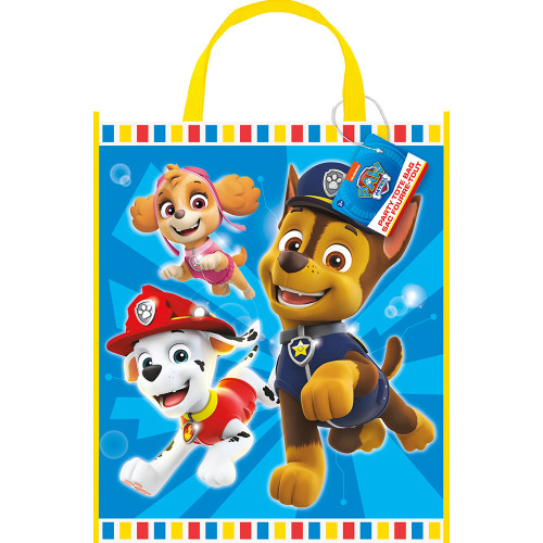 Paw Patrol Loot Favor Party Tote Bag 13" x 11" Skye Marshall Chase