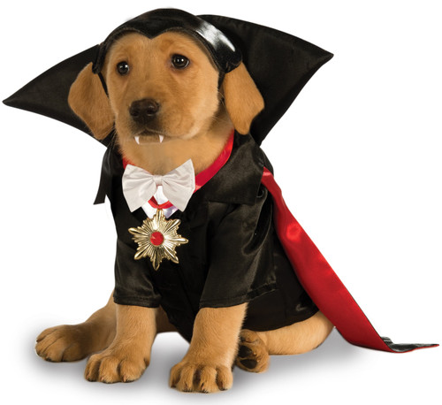 Dracula Vampire XLarge Rubies Pet Shop Dog Costume XL