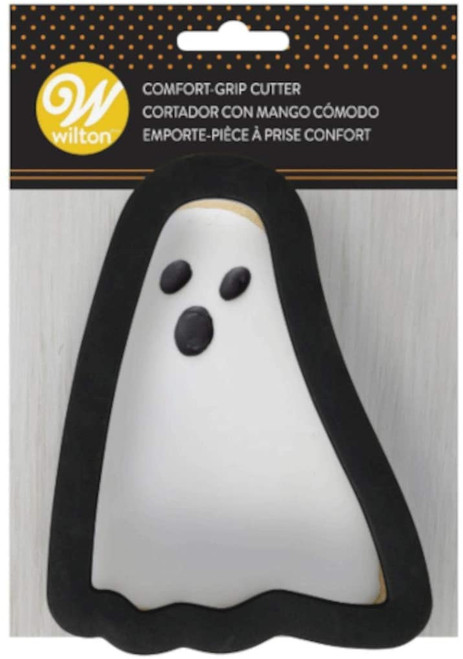 Black Ghost Comfort Grip Cookie Cutter Wilton Halloween Black Ghost Comfort Grip Cookie Cutter Wilton Halloween