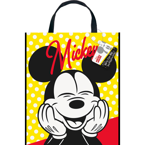 Mickey Mouse Loot Favors Large Party Tote Bag 13" x 11"