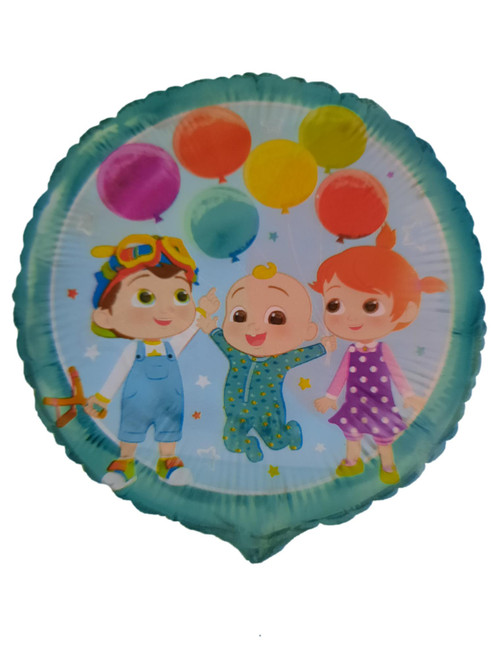 Cocomelon Birthday Party 18" Foil Mylar Balloon 1 ct