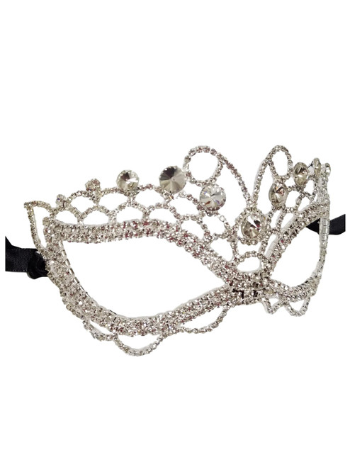 Full Crystal Rhinestone Butterfly Masquerade Venetian Mask Full Crystal Rhinestone Butterfly Masquerade Venetian Mask