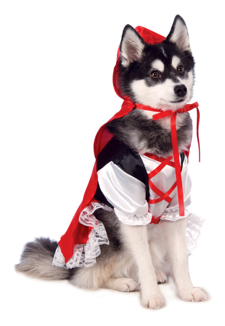 Red Riding Hood Large Rubies Pet Shop Dog Costume