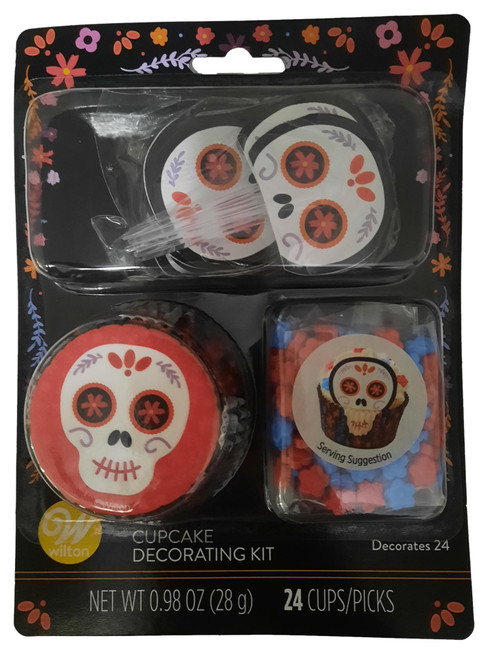 Day of the Dead Cupcake Decorating Kit Wilton Decorates 12