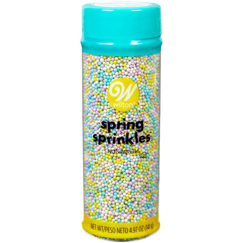 Easter Spring Nonpareils Sprinkles, 4.97 oz Pastel Wilton