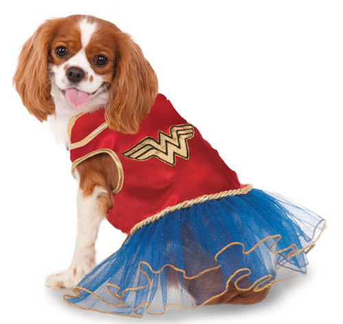 Wonder Woman Tutu Dress XSmall XS Dog Costume Rubies Pet Shop
