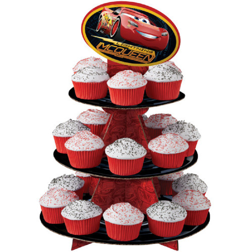 Cars Treat Stand 25 Cupcake Holder Centerpiece Wilton Cars Treat Stand 25 Cupcake Holder Centerpiece Wilton