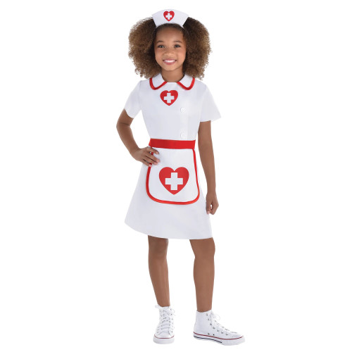 Nurse Girls Medium 8 - 10 Child Costume