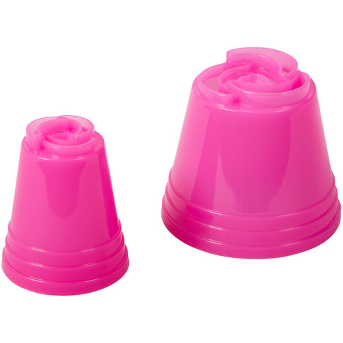 Easy Blooms 2 Pc Pink Large Tip Set Wilton Russian Style Rose Tips