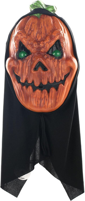 Evil Eyes Light Up Pumpkin Horror Mask Halloween Costume Full Coverage Evil Eyes Light Up Pumpkin Horror Mask Halloween Costume Full Coverage