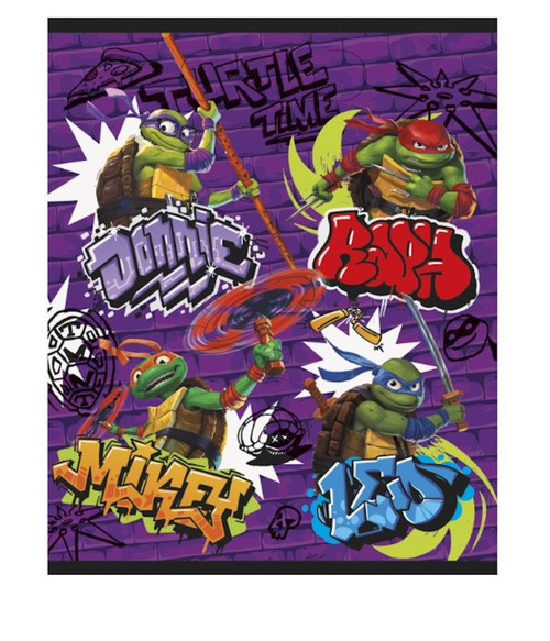 Set 3 Sacchetti Regalo TMNT Teenage Mutant Ninja Turtles – Tote Bag Medie Per Feste, In Nylon