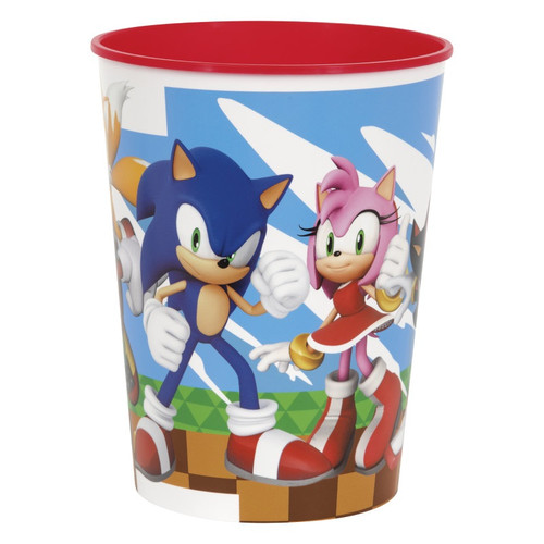 Sonic The Hedgehog Birthday 1 Ct Favor Loot 16 oz Cup Plastic