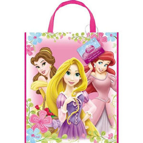 Disney Princess Belle Ariel Rapunzel Loot Favors Party Tote Bag 11" x 13"