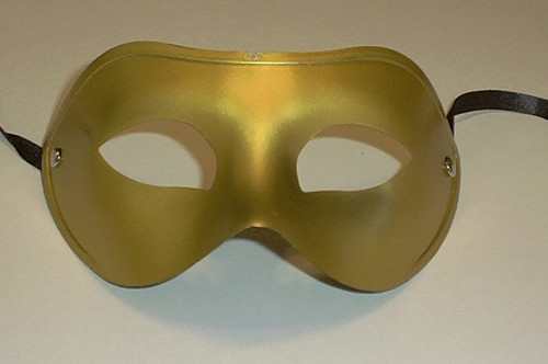 Gold Smooth Mardi Gras Prom Dance Masaquerade Mask clearance