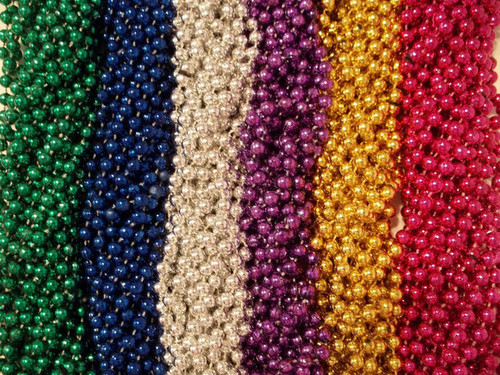 300 Asst Round Mardi Gras Gra Beads Necklaces Party Favors Huge Lot 25 Dozen