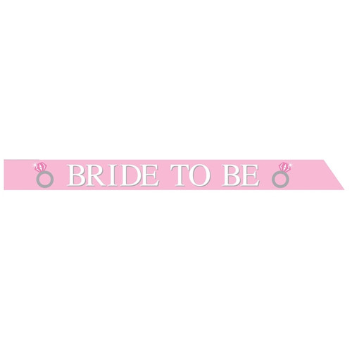 Bride to Be Satin Sash Bachelorette Pink Bride to Be Satin Sash Bachelorette Pink