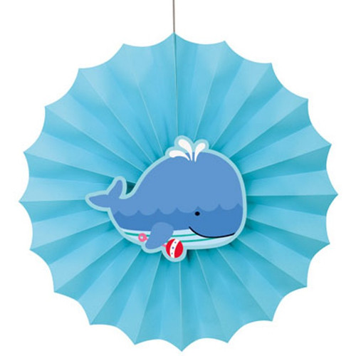 Under the Sea Pals 12" Hanging Fan Decoration Baby Shower 1st Birthday