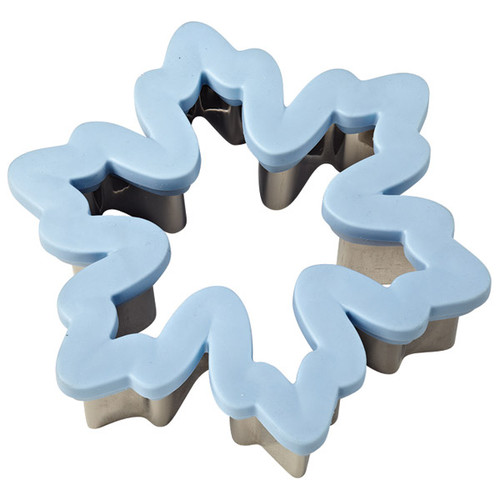 Snowflake Comfort Grip Cookie Cutter Wilton Christmas Winter Holidays Snowflake Comfort Grip Cookie Cutter Wilton Christmas Winter Holidays