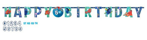 Finding Dory Jumbo Add an Age Banner Letter Number Birthday Party Finding Dory Jumbo Add an Age Banner Letter Number Birthday Party