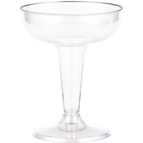 Clear Champagne Plastic Glasses 6 ct 4 oz Cocktail Clear Champagne Plastic Glasses 6 ct 4 oz Cocktail