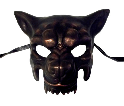 Copper Wolf Masquerade Party Halloween Mask by KBW Copper Wolf Masquerade Party Halloween Mask by KBW