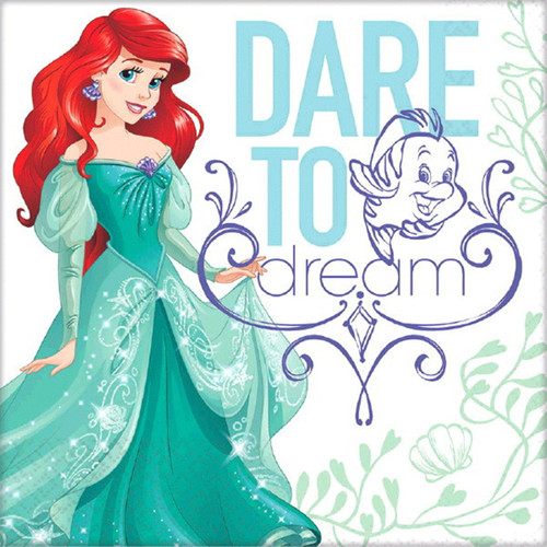 Ariel Dream Big 16 Lunch Napkins Birthday Party Little Mermaid Ariel Dream Big 16 Lunch Napkins Birthday Party Little Mermaid