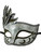 Black Silver Venetian Mask Masquerade Mardi Gras Party Leaf Cascade Black Silver Venetian Mask Masquerade Mardi Gras Party Leaf Cascade