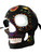 Black Day of the Dead Halloween Skull Masquerade Mask