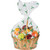 Holly Basket Bag Cello 24 x 25 inches Christmas