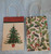 Nostalgic Christmas Tree and Holly 2 Ct Paper Gift Bags