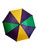 Mardi Gras Umbrella Second Line Parasol Green Purple Yellow 16" Mardi Gras Umbrella Second Line Parasol Green Purple Yellow 16"